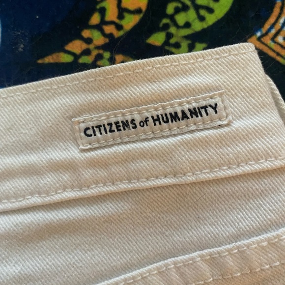 Citizens of Humanity cropped white Dani pant, size 28. Perfect for summer! Comfy - Picture 11 of 11